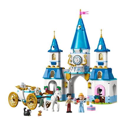 43275 Lego Disney Prensesi Sindirella'nın Şatosu Ve At Taşıyıcı 596 Parça +6 Yaş