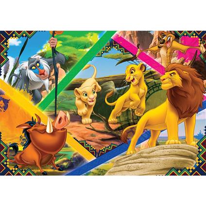 LK 113 Aslan Kral Puzzle 200 Parça - Ks Puzzle