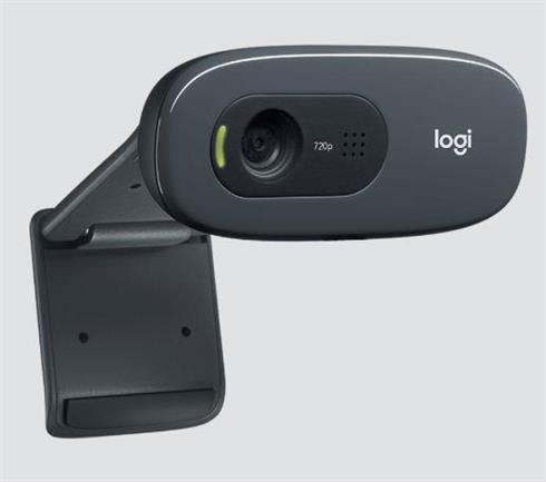 Logıtech C270 HD 720P Mıkrofonlu Webcam Siyah 960-001063