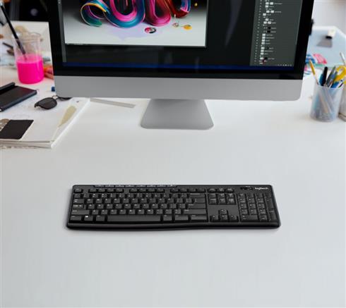 Logıtech K270 Q TR MM Klavye Kablosuz Siyah 920-003761