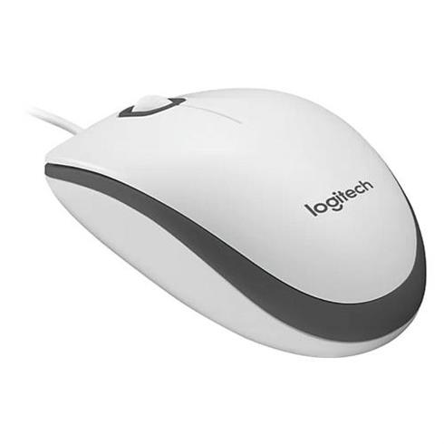 Logıtech M100 Usb Kablolu Mouse Beyaz 910-006764