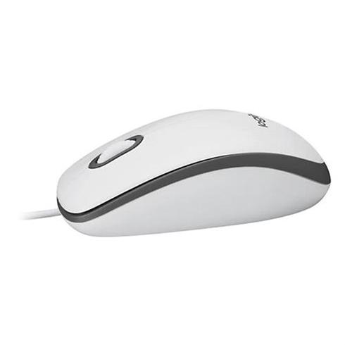 Logıtech M100 Usb Kablolu Mouse Beyaz 910-006764