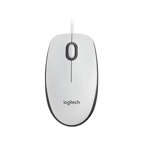 Logıtech M100 Usb Kablolu Mouse Beyaz 910-006764