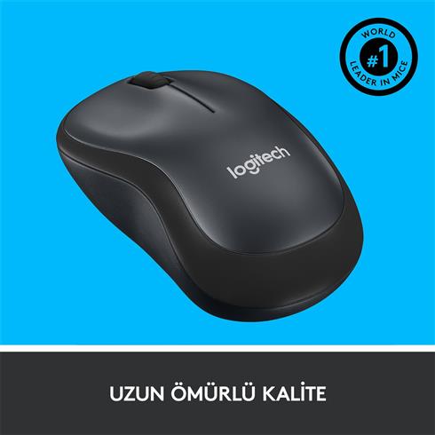 Logıtech M220 Sessiz Kablosuz Usb Mouse Siyah 910-004878