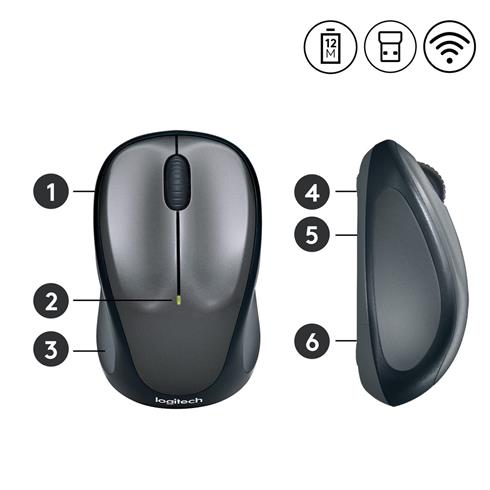 Logıtech M235 Kablosuz Usb Mouse Siyah 910-002201