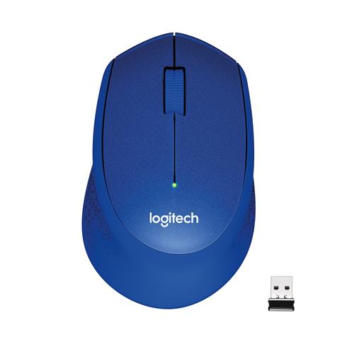 Logıtech M330 Sessız Kablosuz Usb Optik Mouse Mavi 910-004910