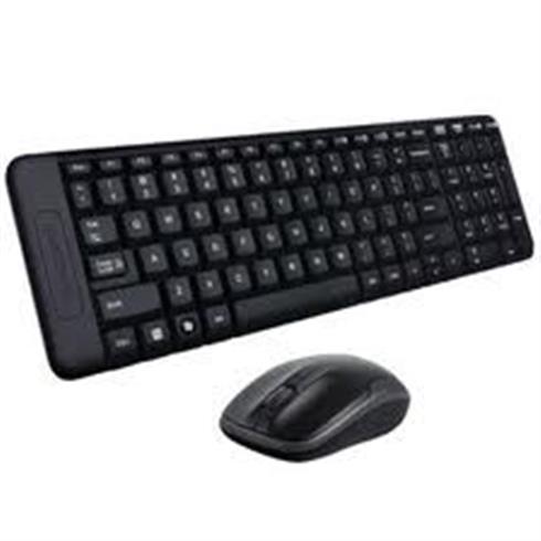 Logıtech MK220 Q TR Kablosuz Klavye Mouse Set Siyah 920-003163