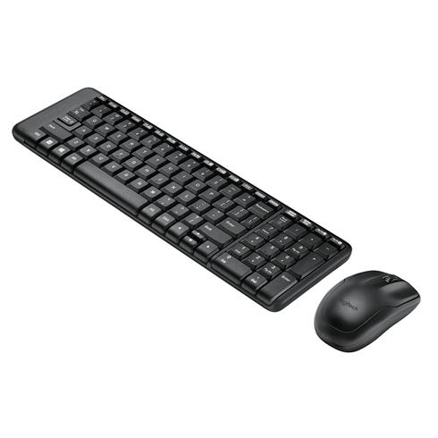 Logıtech MK220 Q TR Kablosuz Klavye Mouse Set Siyah 920-003163