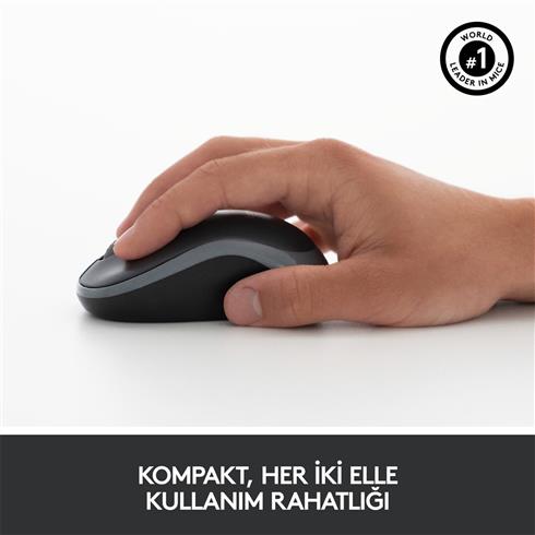 Logıtech MK270 Q TR Kablosuz Klavye Mouse Set Siyah 920-004525