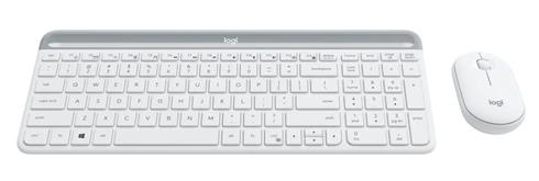Logıtech MK470 Q TR Ince Kablosuz Klavye Mouse Set Beyaz 920-009436