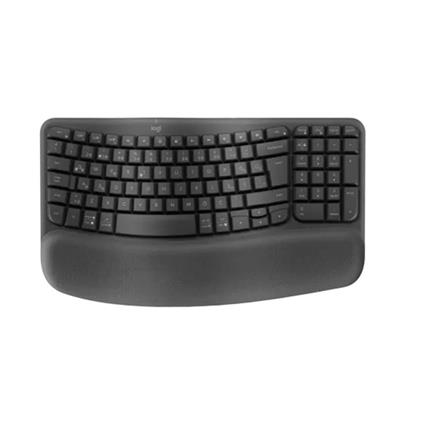 Logıtech Wave Keys Kablosuz Ergonomik Klavye Gri 920-012311