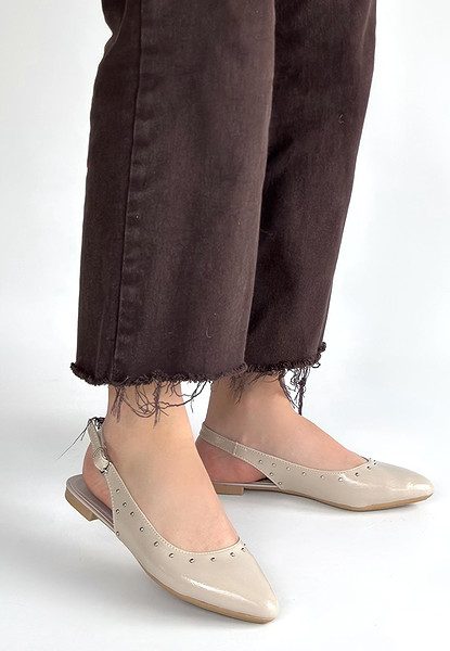 Lowwi Bej Rugan Babet Ayakkabı