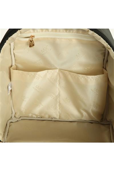 M&Y Diamond Anne Bebek Bakım Sırt Çantası 7345 Siyah