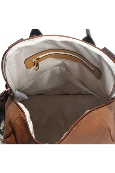 M&Y Holifera Deri Anne Bebek Bakım Sırt Çantası 7260 Taba