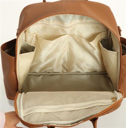 M&Y Maia Anne Bebek Bakım Sırt Çantası 7310 Taba