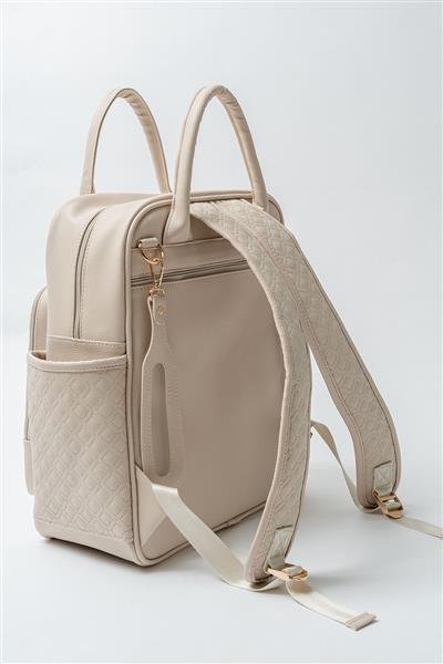 M&Y Mia Anne Bebek Bakım Sırt Çantası 7350 Krem