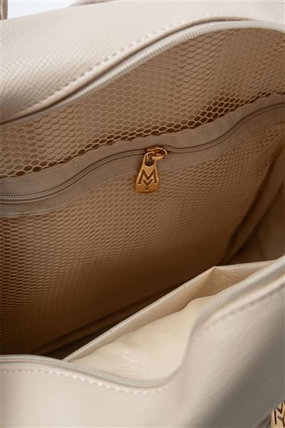 M&Y Mia Anne Bebek Bakım Sırt Çantası 7350 Krem