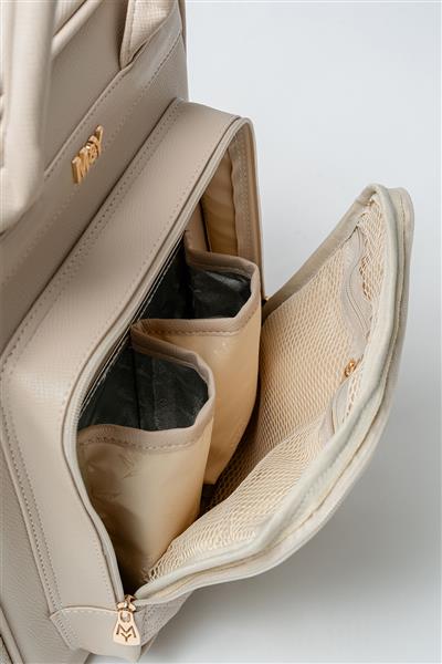 M&Y Mia Anne Bebek Bakım Sırt Çantası 7350 Krem