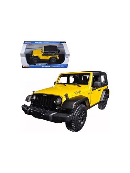 Maıs 31676 Maisto 2014 Jeep Wrangler 1:18 Special Edition Model Araba