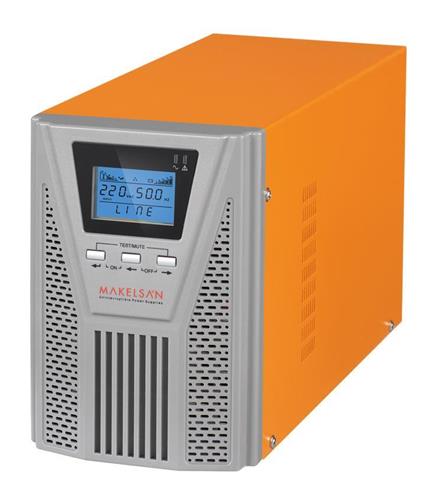 Makelsan Powerpack SE 1Kva 1F/1F (2X9AH) 5/15DK Onlıne Ups