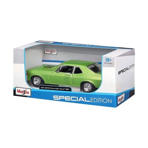 May 31262 1:24 Maisto Chevrolet Nova Ss 1970 Model Araba -Necotoys