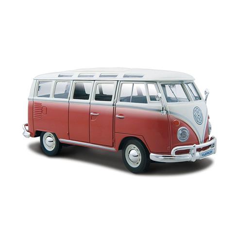 May 31956 Volksvagen Van Samba 1:25 Model Araba -Necotoys