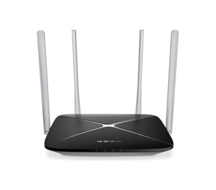 TP-Lınk Mercusys AC12 AC1200 867Mbps/5Ghz/300Mbps/2.4Ghz Dual Band Kablosuz Router