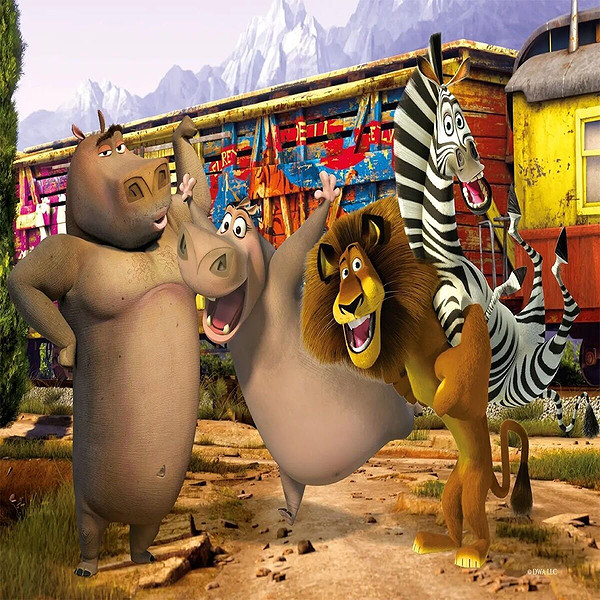 MG 709 Madagascar Puzzle 50 Prç