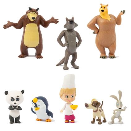 Mha29000 Maşa Ve Koca Ayı Kartanesi Figür