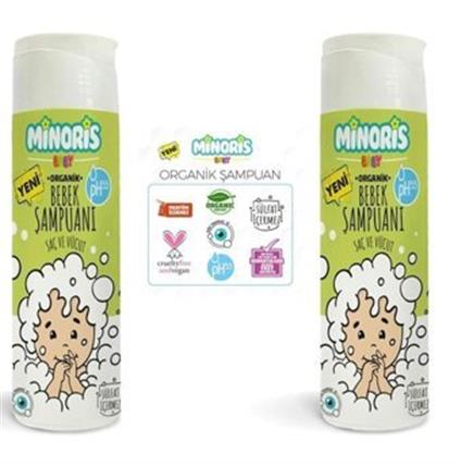 Minoris Baby Organik Bebek Saç Ve Vücut Şampuanı 400 Ml