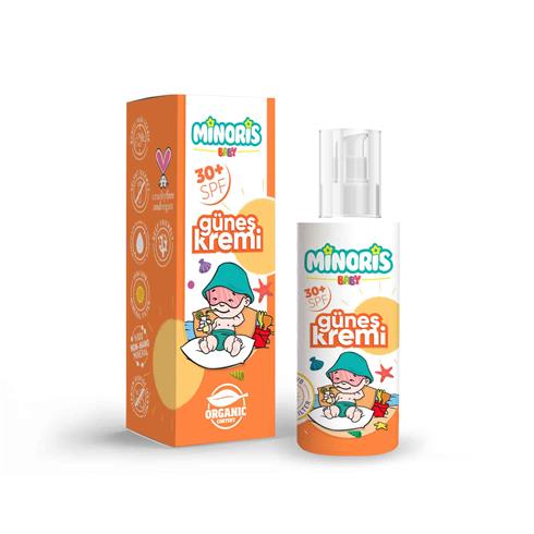 Minoris Baby Organik Güneş Koruyucu Sprey Krem 30 Spf 150 Ml