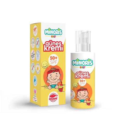 Minoris Baby Organik Güneş Kremi 50 Spf 150 Ml