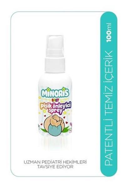 Minoris Baby Organik Pişik Önleyici Sprey 100 Ml