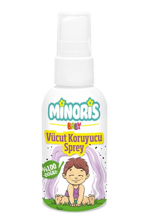 Minoris Baby Vücut Koruyucu Sprey 100 Ml