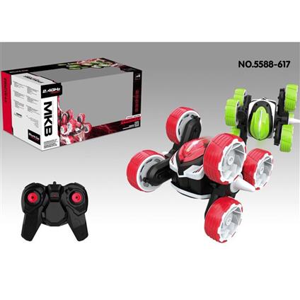 Mkb-5588-617 Kumandalı Şarjlı 3 Tekerlek Akrobat Araba -Vardem