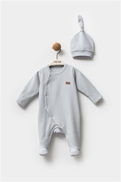 Moi Noi Galaxy Şapkalı Tulum Mnb1244 Gri