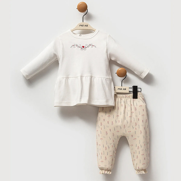 Moi Noi Kokina İkili Takım Mnb5336 Bej