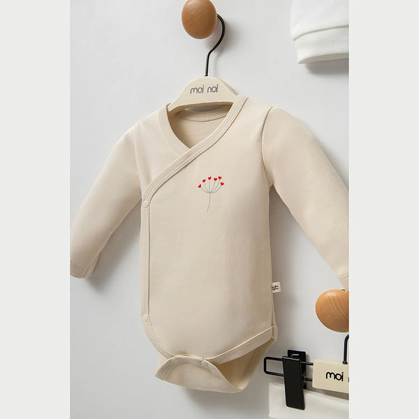 Moi Noi Kokina Şapka Body Pantolon Takım Mnb5333 Bej