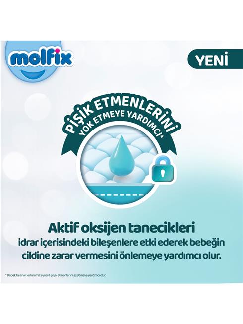 Molfix Premium Bebek Bezi Fırsat Paketi 1 Beden 2-5 Kg 72 Adet