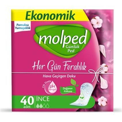 Molped Her Gün Ferahlık Ped Eko 40 Adet