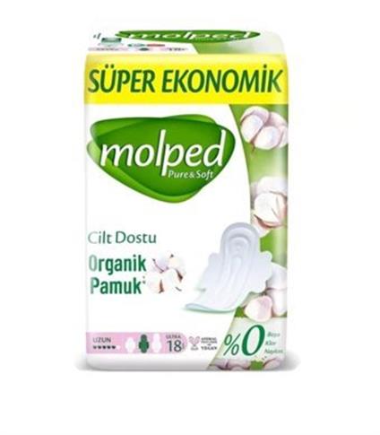 Molped Pure&Soft Ped Uzun Süper Eko 18 Adet