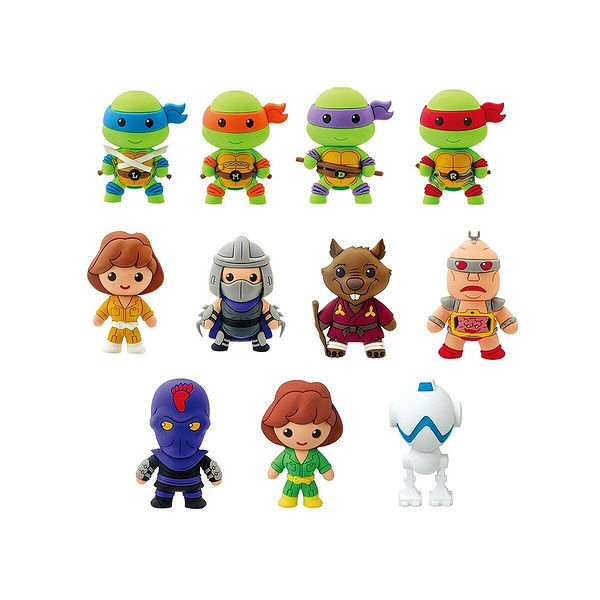 Mono 63160 Monogram Ninja Turtles Klipsli Figür Seri 1 24Lü Display