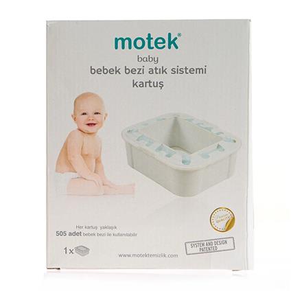 Motek 505 Adet Kirli Bebek Bezi Kartuşu