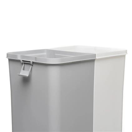 Motek Çok Amaçlı Çift Bölmeli 80 Litre Çamaşır Kirli Sepeti