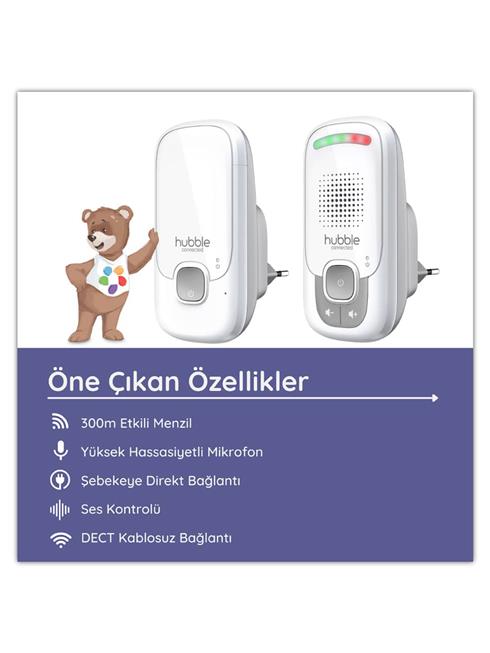 Hubble Dect Dijital Bebek Telsizi Hbl01
