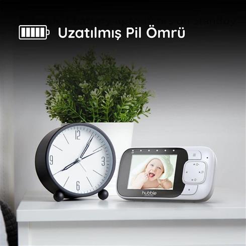 Hubble Nursery View Glow 2.8 Dijital Bebek Kamerası Hbl10