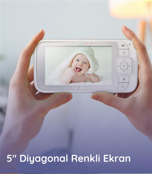 Hubble Nursery View Pro 5 Dijital Bebek Kamerası Hbl11