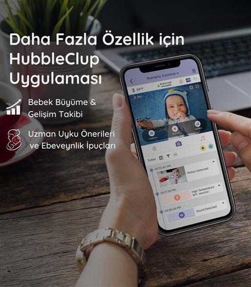 Hubble Nursery Pal Deluxe 5 Dijital Bebek Kamerası Hbl13
