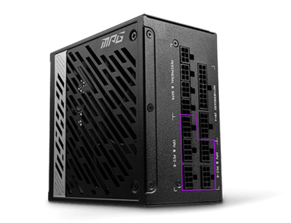 Msı Mpg A1000G Pcıe5 1000W 80+ Gold Power Supply