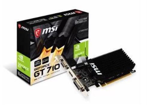 Msı Geforce GT710 2GD3H LP 2GB Ddr3 64Bıt 1Xvga 1Xhdmı 1Xdvı Ekran Kartı